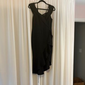 Elegant Black Sleeveless Dress